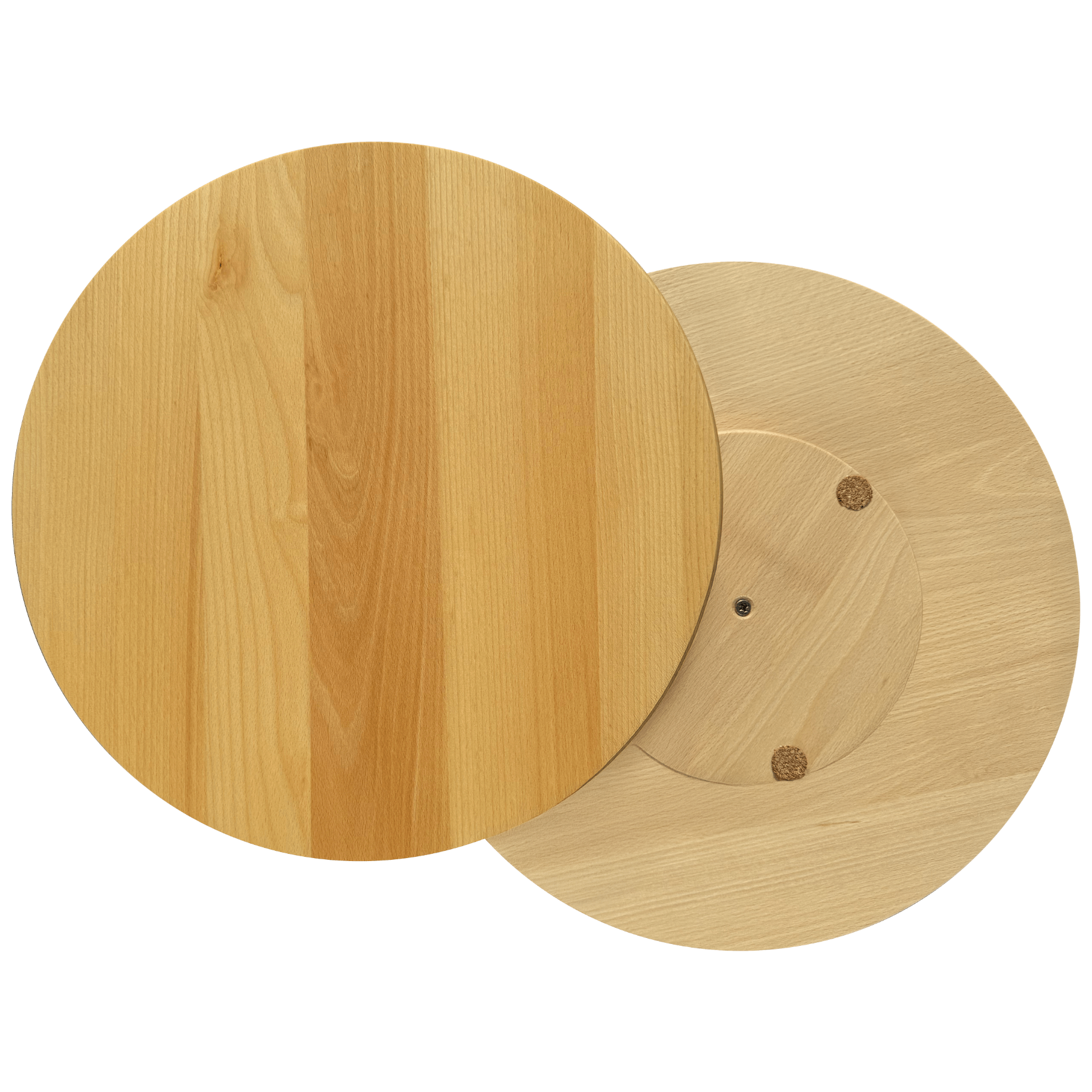 Drehteller - Drehplatte aus Buchenholz, ideal für Käse 40cm Durchmesser (Preis inkl. Gravur)