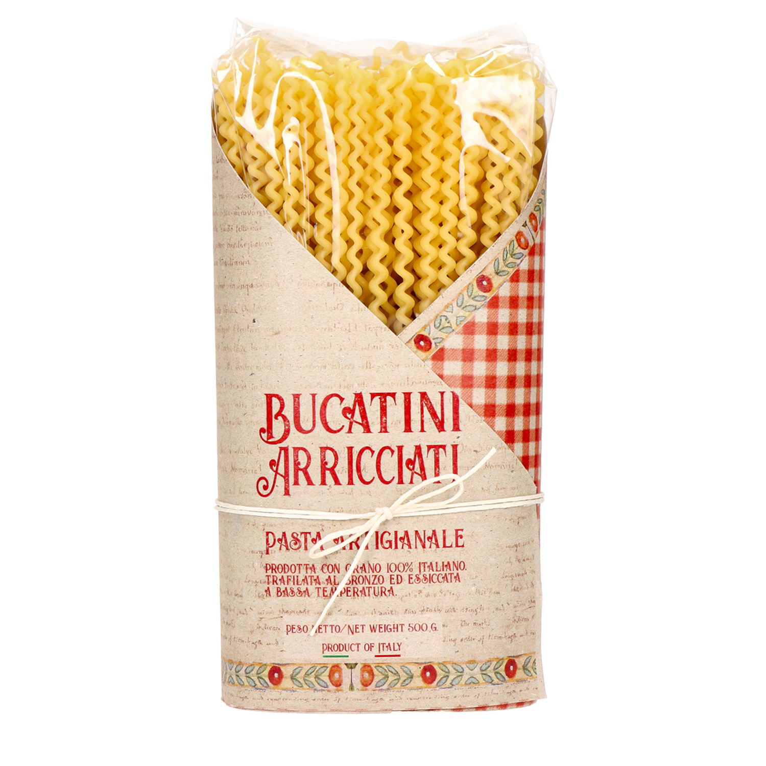 Bucatini Arricciati Pasta
