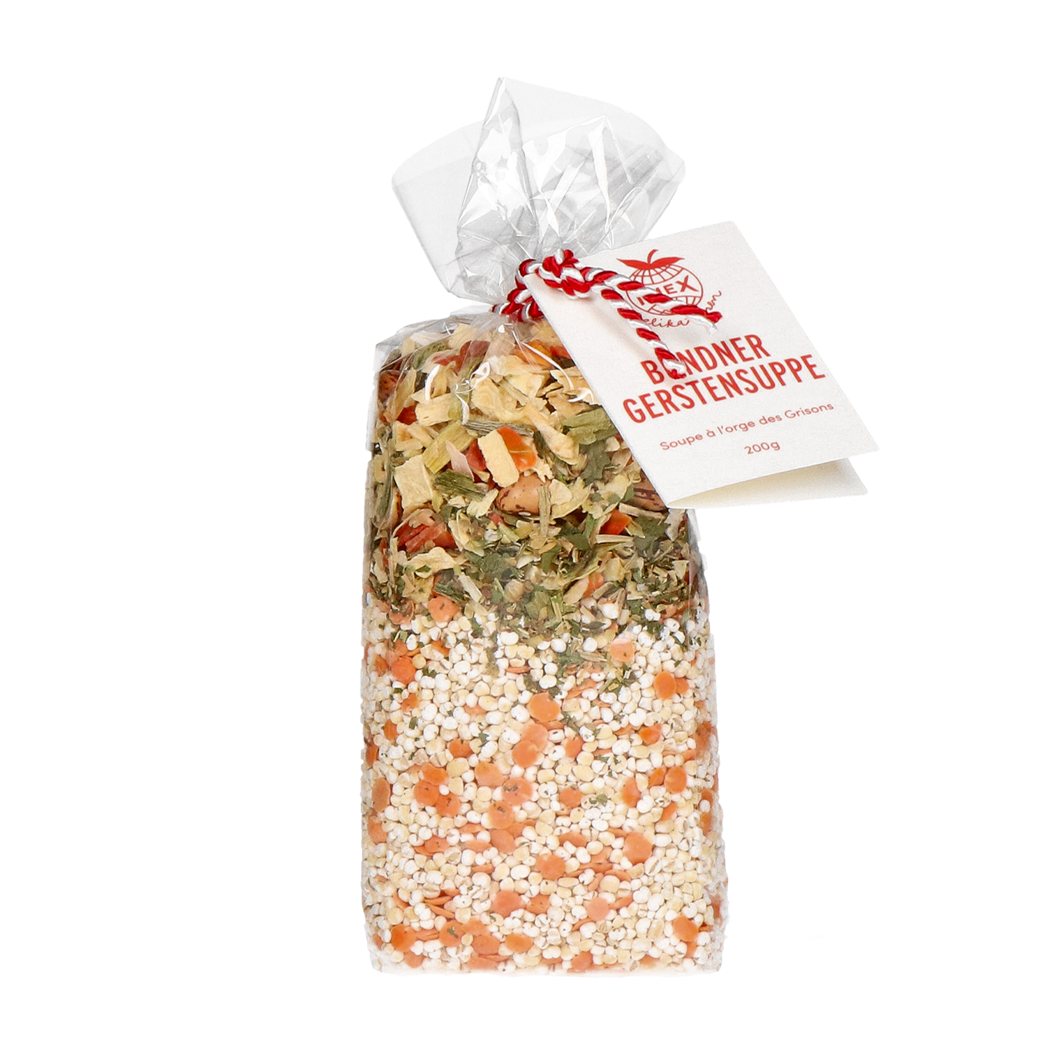 Bündner Gerstensuppe mit Rollgerste und Suppengemüse