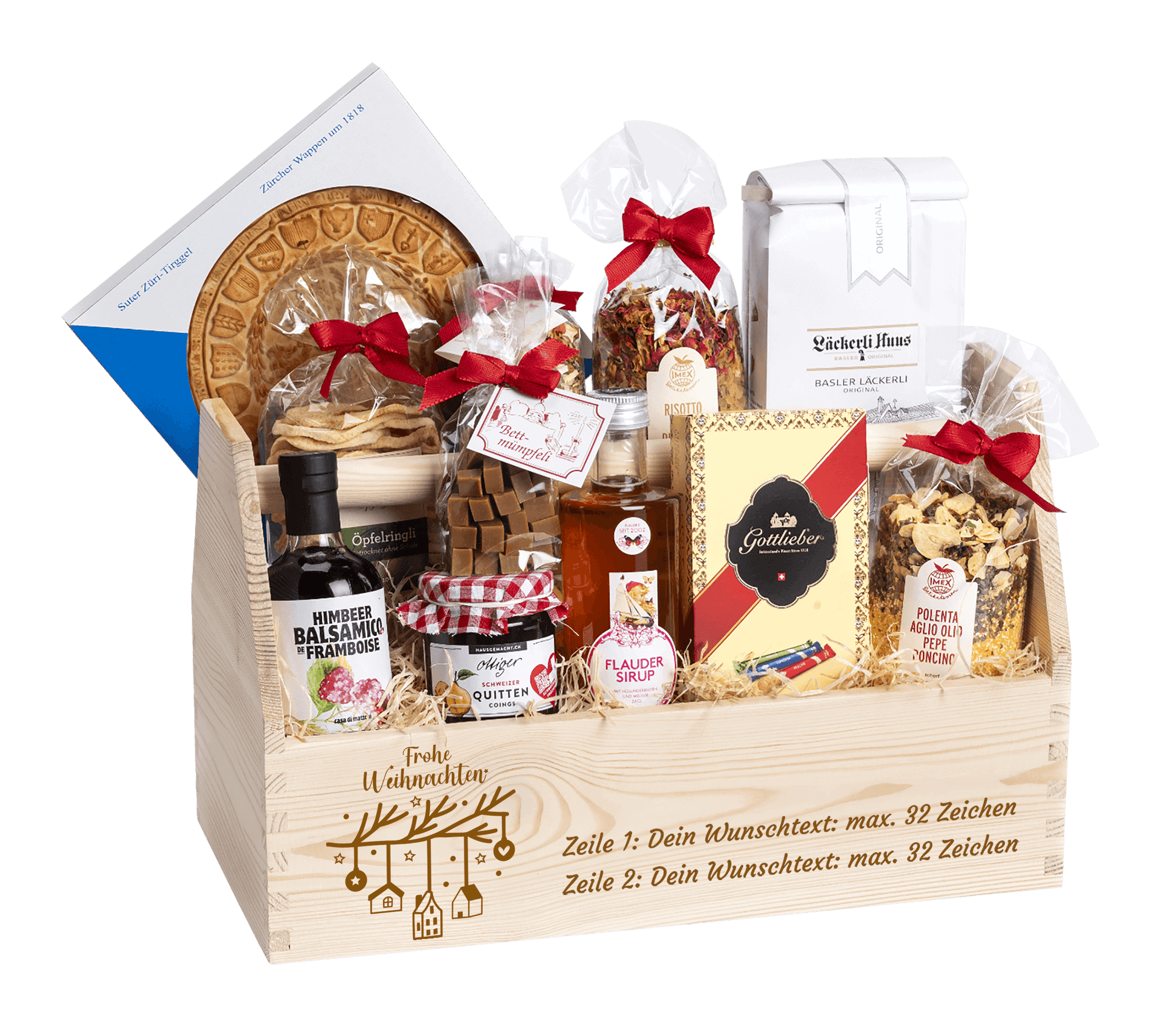 Geschenkkorb Wintertraum (Preis inkl. Gravur)