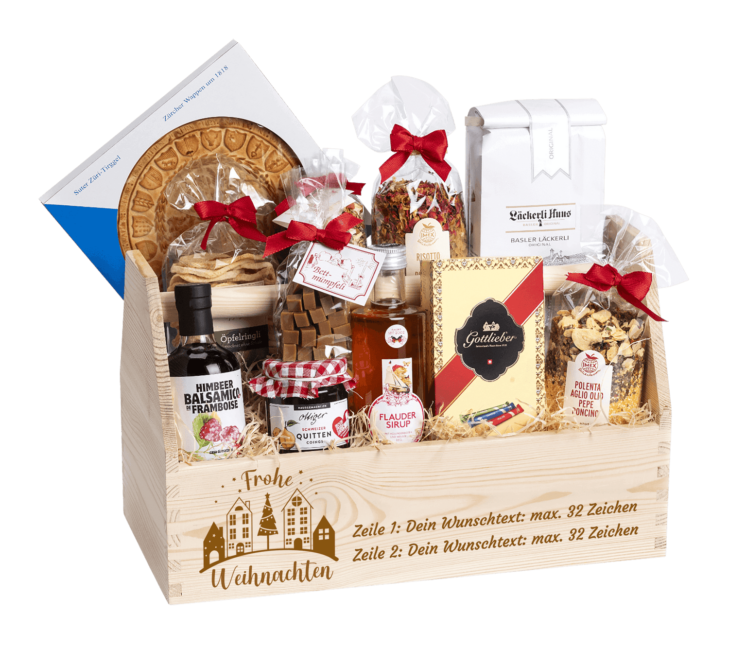 Geschenkkorb Wintertraum (Preis inkl. Gravur)