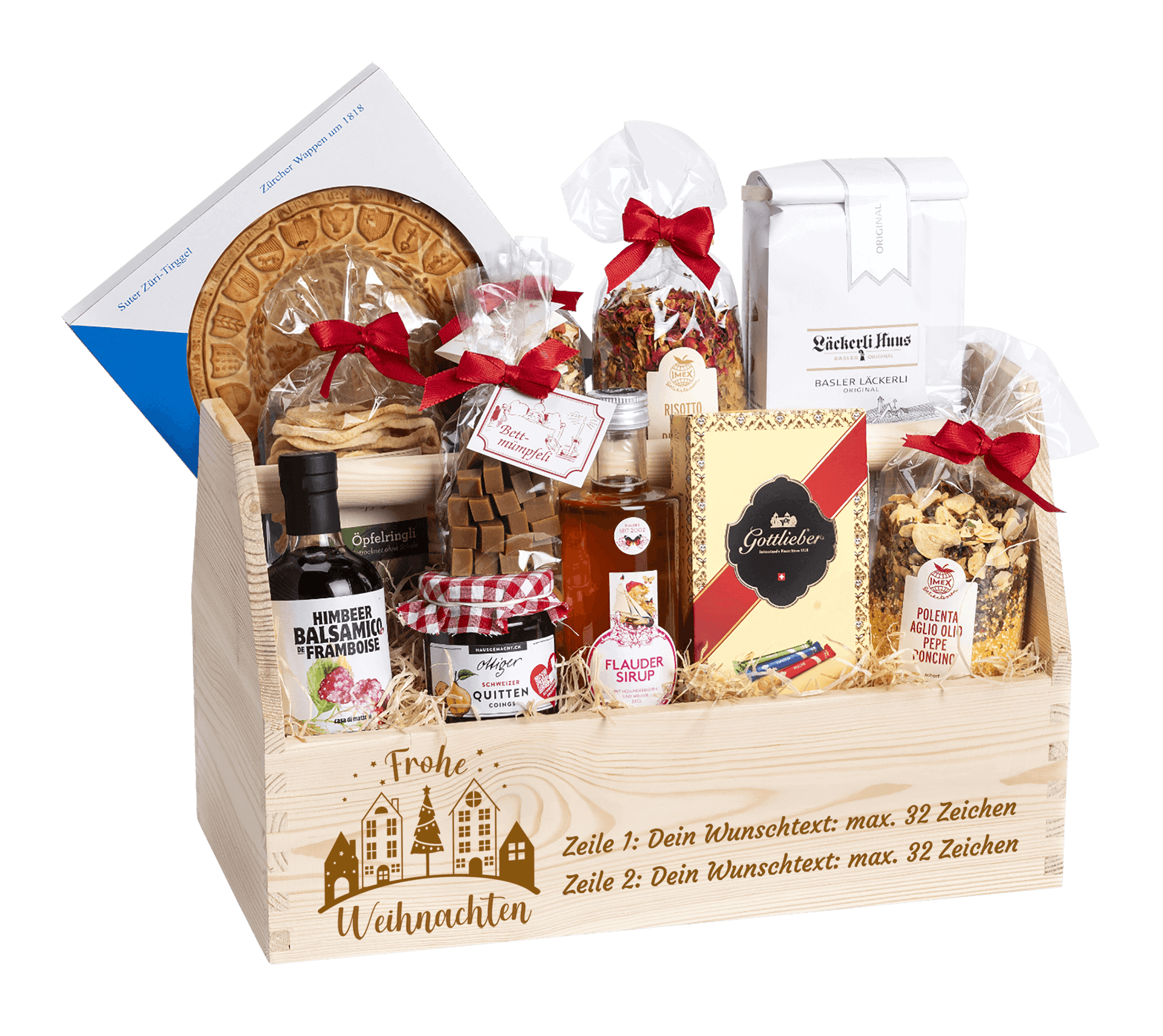 Geschenkkorb Wintertraum (Preis inkl. Gravur)