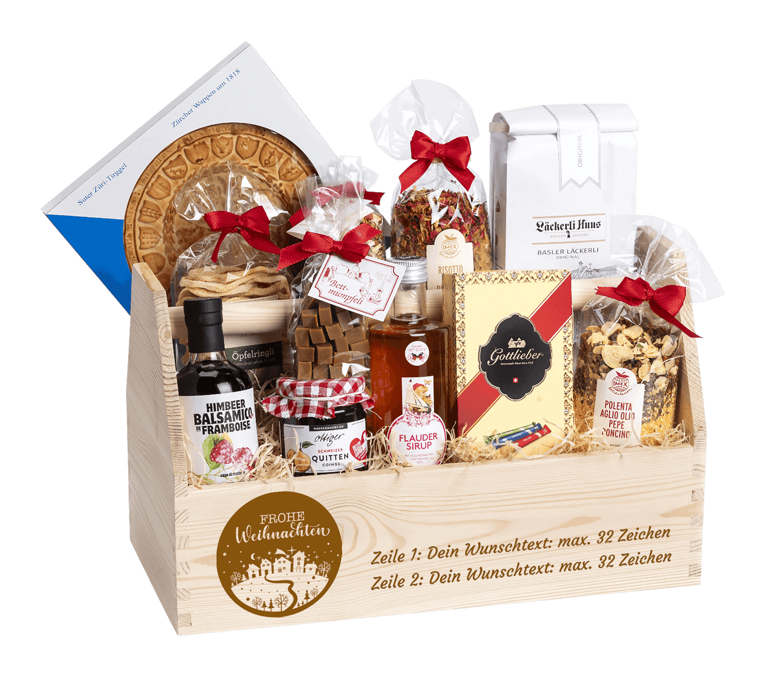 Geschenkkorb Wintertraum (Preis inkl. Gravur)