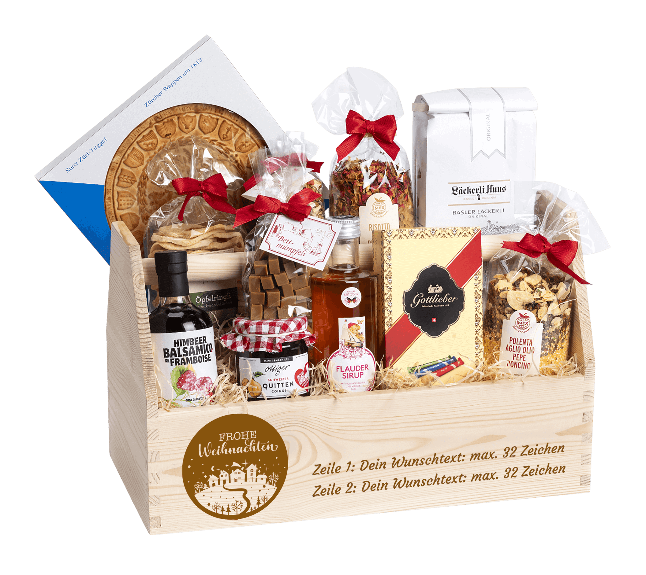 Geschenkkorb Wintertraum (Preis inkl. Gravur)