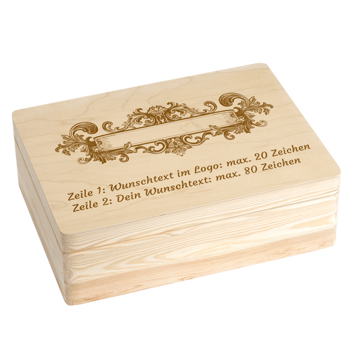 Erinnerungsbox zum Personalisieren