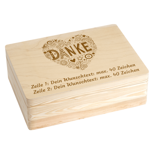 Geschenkkorb zum Personalisieren