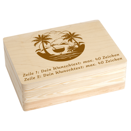 Geschenkbox zum Personalisieren