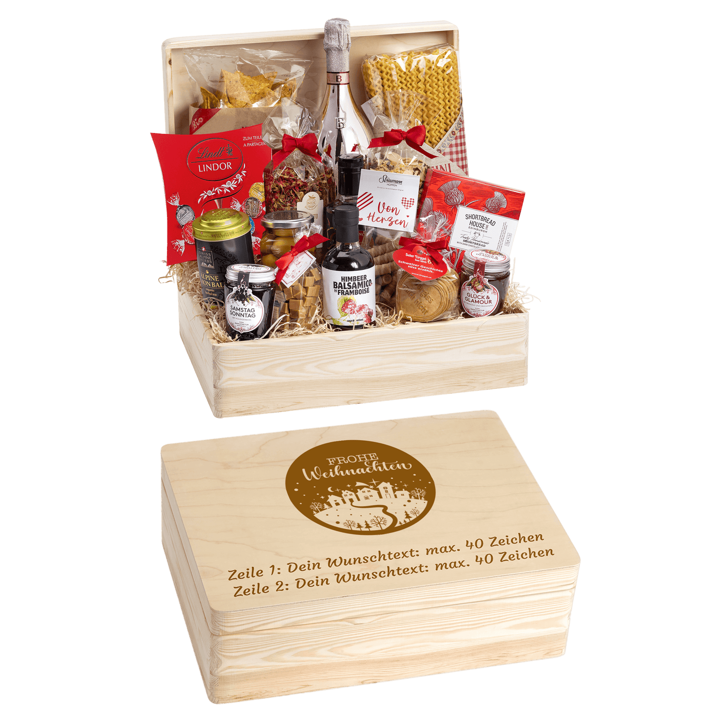 Geschenkkorb Sternenglanz (Preis inkl. Gravur)