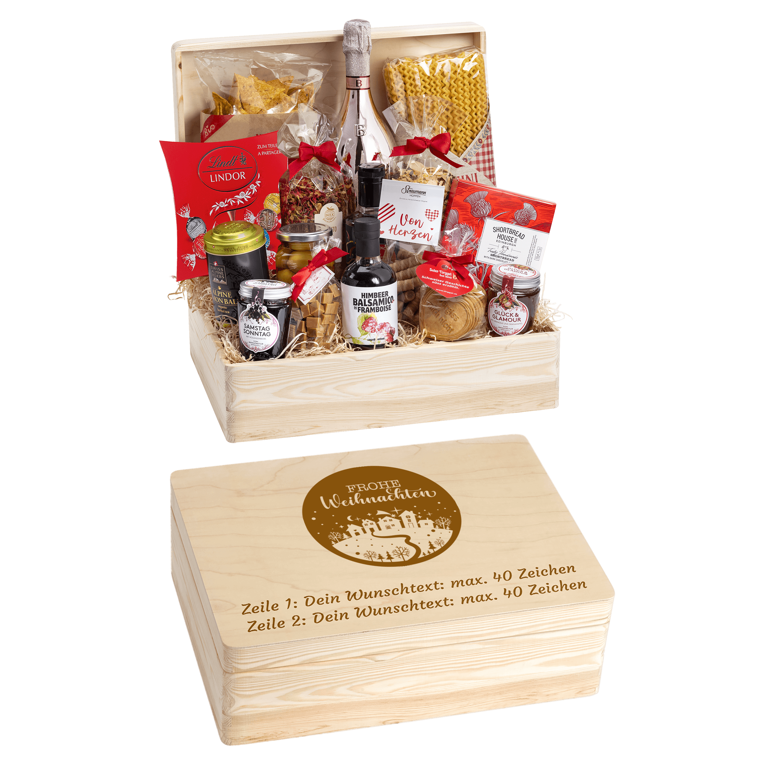 Geschenkkorb Sternenglanz (Preis inkl. Gravur)