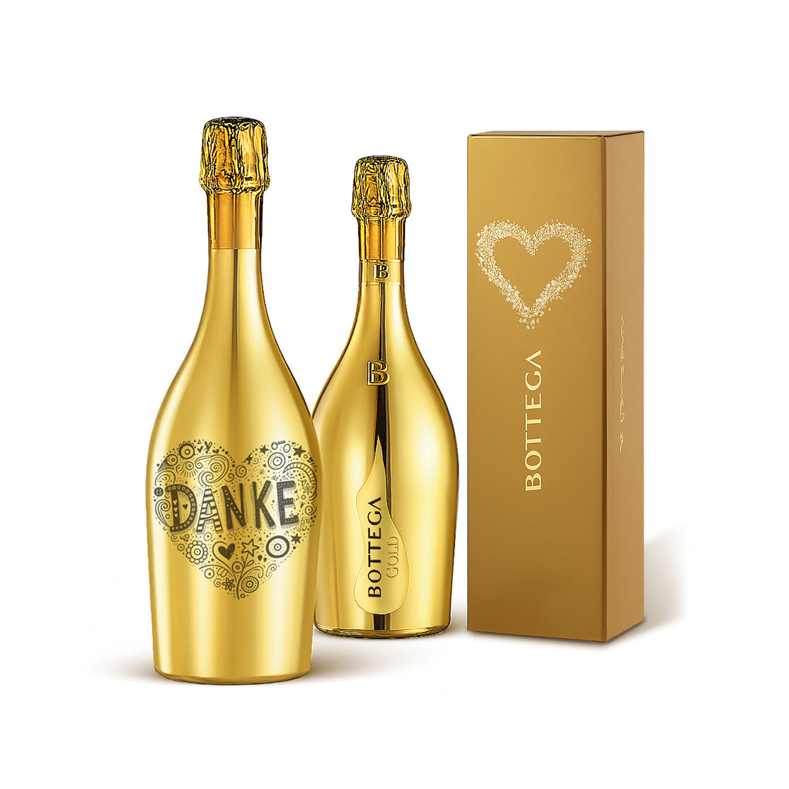 Bottega Prosecco Gold Trevisio DOC Brut 150 cl (Preis inkl. Gravur)