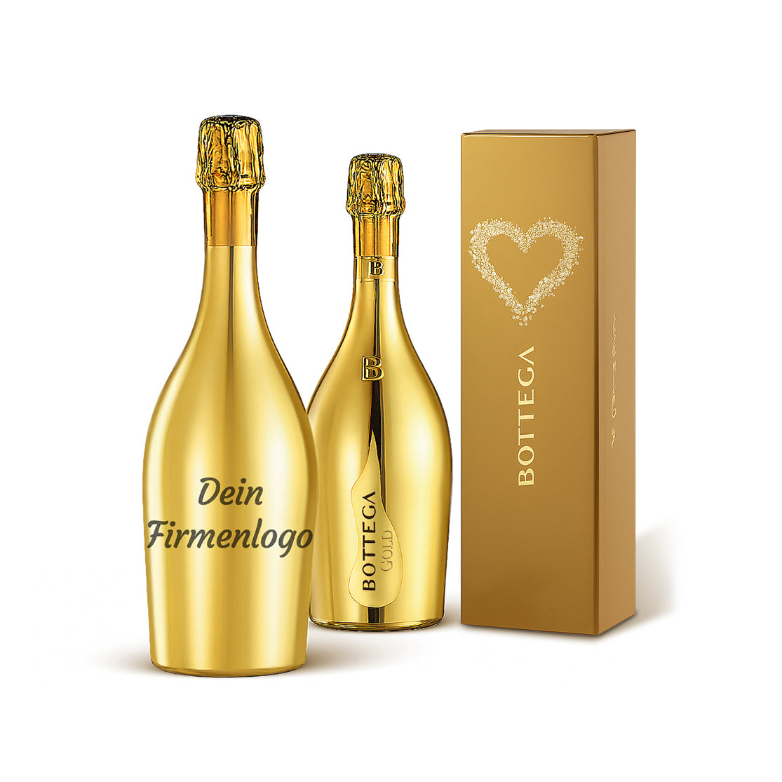 Bottega Prosecco Gold Trevisio DOC Brut 150 cl (Preis inkl. Gravur)