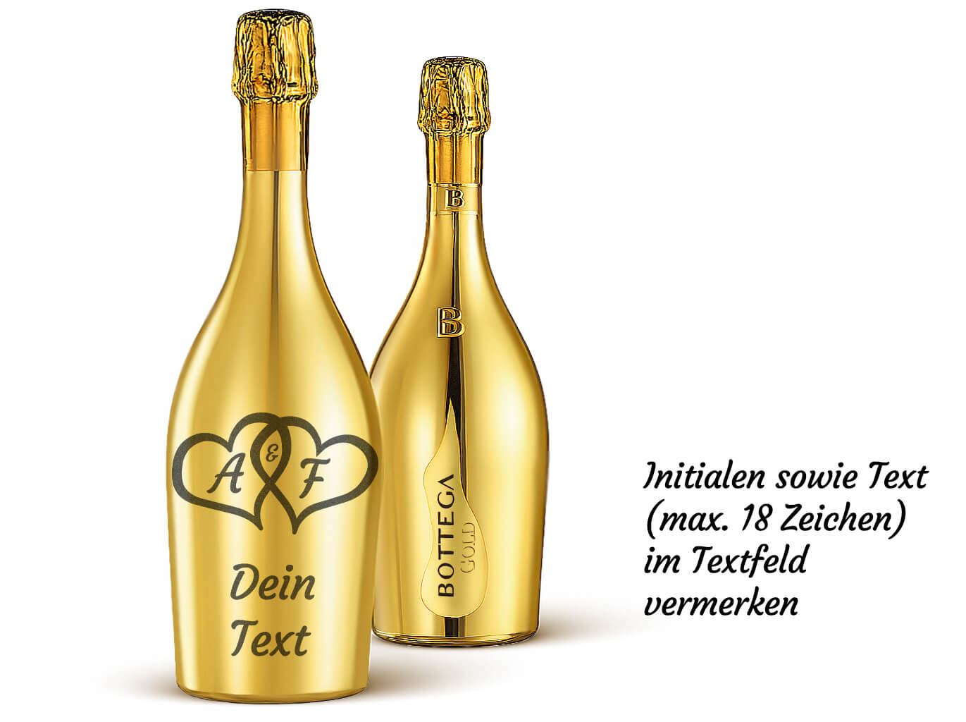 Bottega Prosecco Gold Trevisio DOC Brut  75cl (Preis inkl. Gravur)