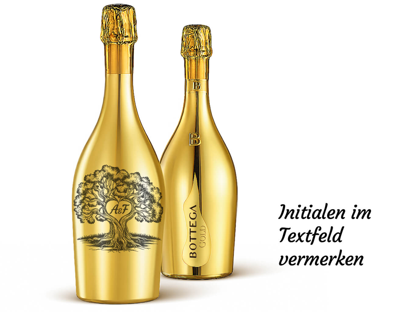 Bottega Prosecco Gold Trevisio DOC Brut  75cl (Preis inkl. Gravur)