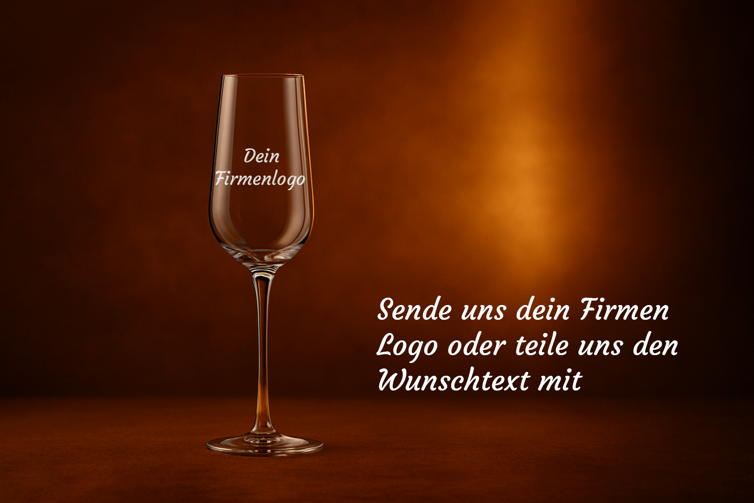 Prosecco-Glas Sublym Chef & Sommelier 21 cl. (Preis inkl. Gravur)