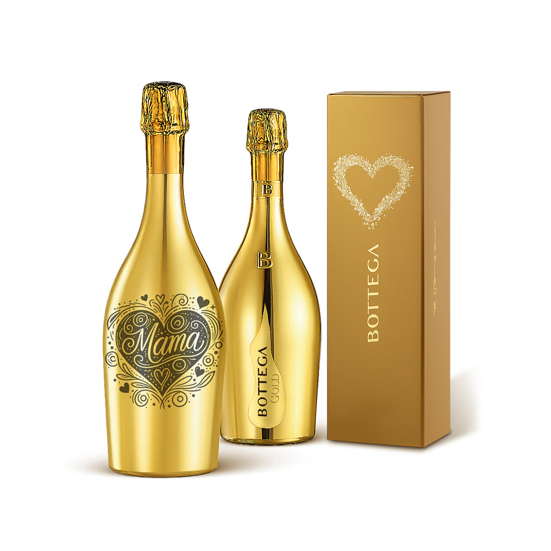 Bottega Prosecco Gold Trevisio DOC Brut 150 cl (Preis inkl. Gravur)