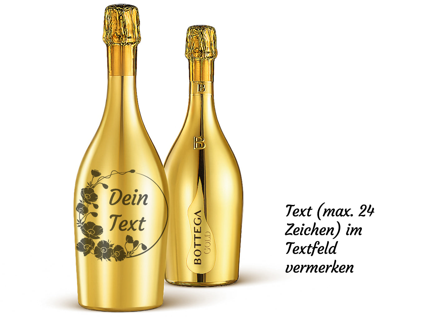 Bottega Prosecco Gold Trevisio DOC Brut  75cl (Preis inkl. Gravur)
