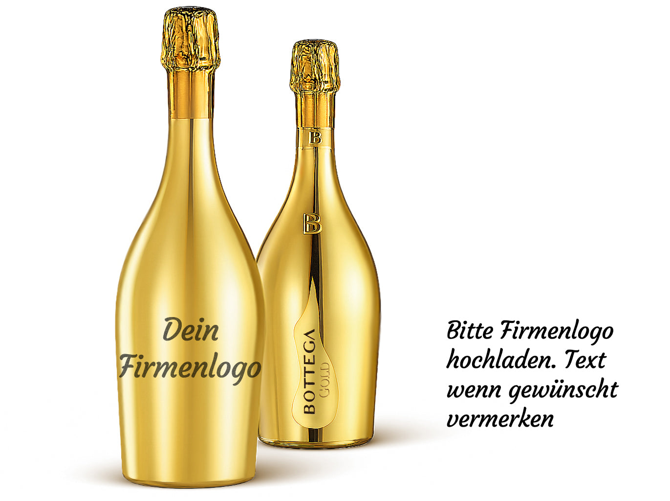 Bottega Prosecco Gold Trevisio DOC Brut  75cl (Preis inkl. Gravur)