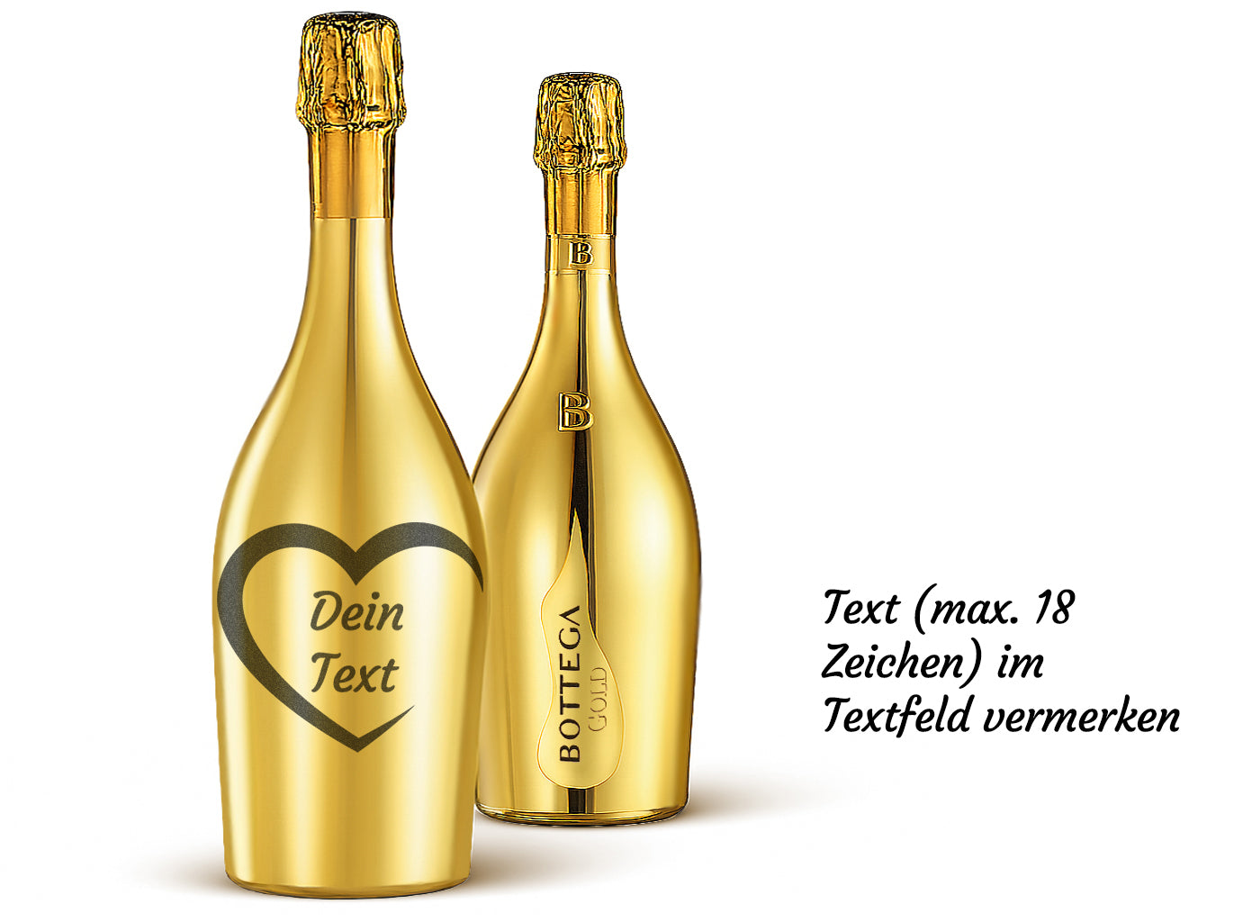 Bottega Prosecco Gold Trevisio DOC Brut  75cl (Preis inkl. Gravur)