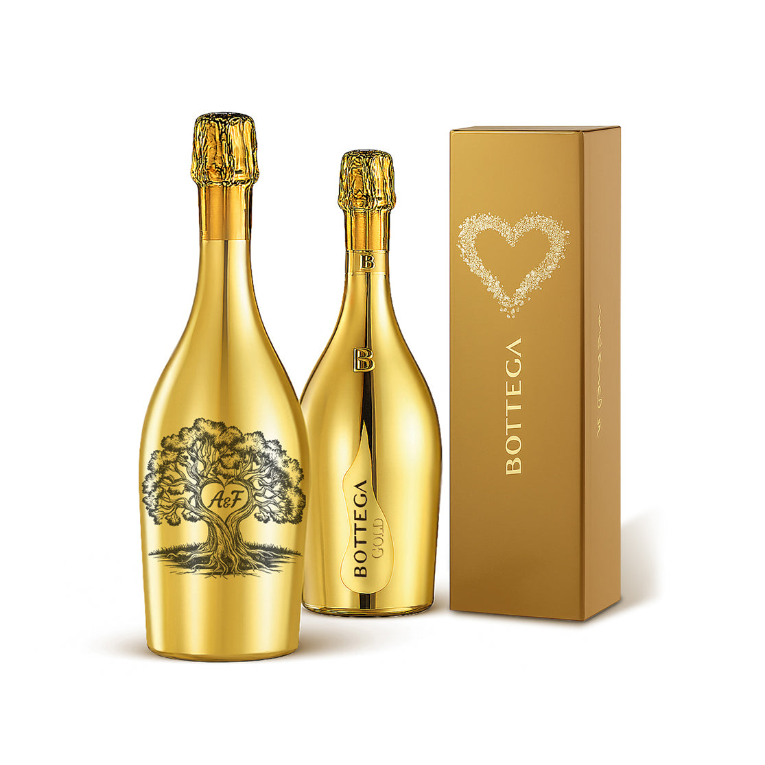 Bottega Prosecco Gold Trevisio DOC Brut 150 cl (Preis inkl. Gravur)