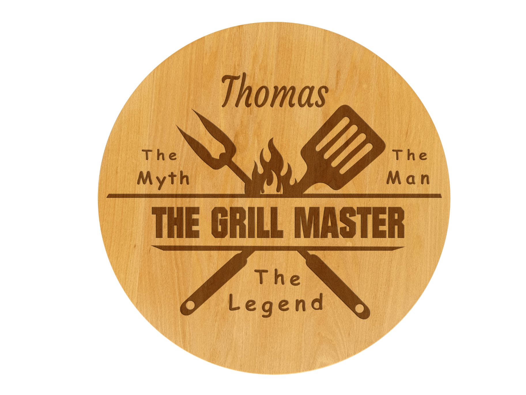 Drehteller graviert the grill Master
