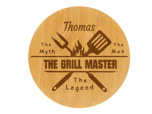 Drehteller graviert the grill Master