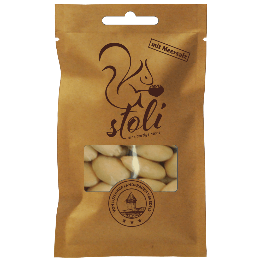 Stoli Mandeln mit Meersalz