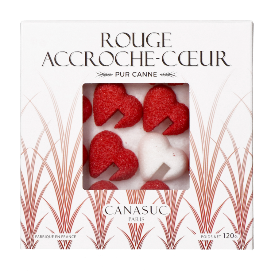 Zuckerstücke "Rouge Accroche-Coeur"