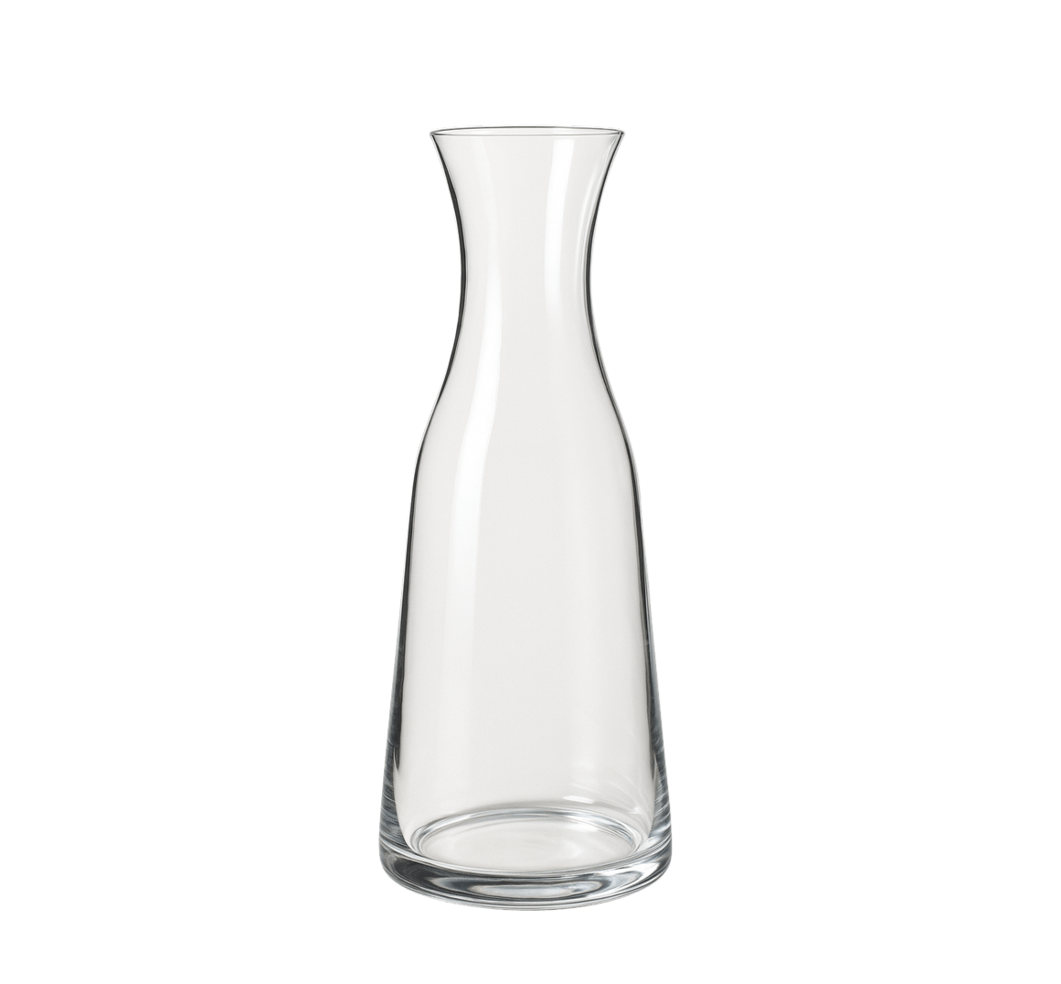 Bormioli Luigi Wein- Wasser Karaffe  Atelier 0.5 lt. Höhe 22.5 cm (Preis inkl. Gravur)