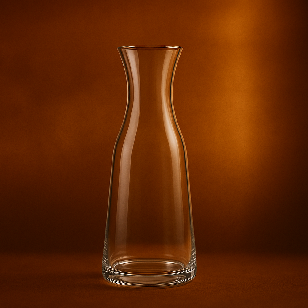 Bormioli Luigi Wein- Wasser Karaffe  Atelier 0.5 lt. Höhe 22.5 cm (Preis inkl. Gravur)